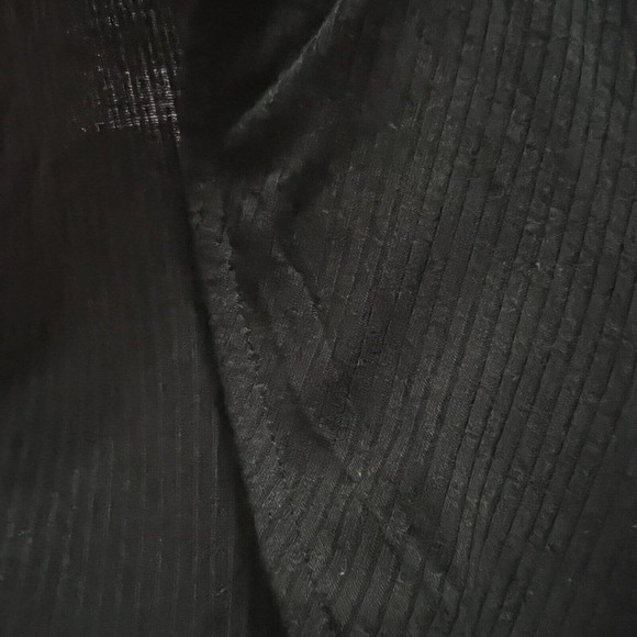 BP Nordstrom NWT Ribbed Long Slv Shrug Cropped Jacket Bolero Black Sz 4X Stretch - Picture 6 of 6